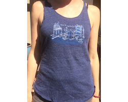 Navy DB Tank Top